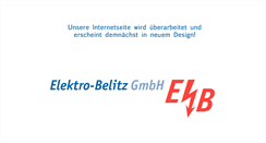 Desktop Screenshot of elektro-belitz.de